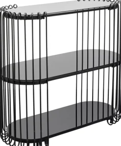 KARE Design Sidetable Wire Black 81x78cm Online
