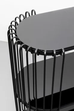 KARE Design Sidetable Wire Black 81x78cm Online