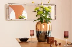 KARE Design Spiegel Betsy Frame Rechthoekig Metaal 55x165cm Hot