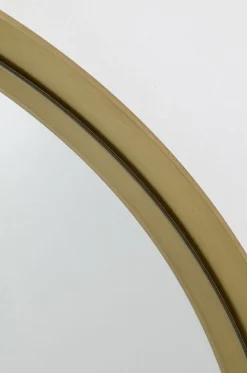 KARE Design Spiegel Curve MO Messing Ø100cm Cheap