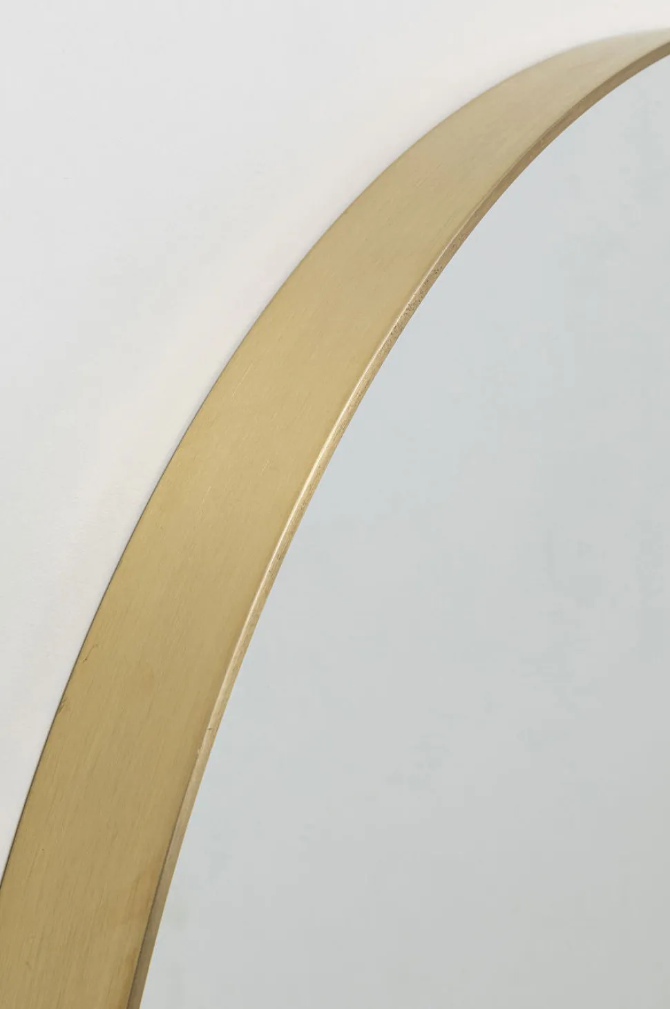 KARE Design Spiegel Curve MO Messing Ø100cm Cheap