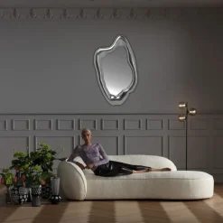 KARE Design Spiegel Hologram Zilver 117x68cm Sale