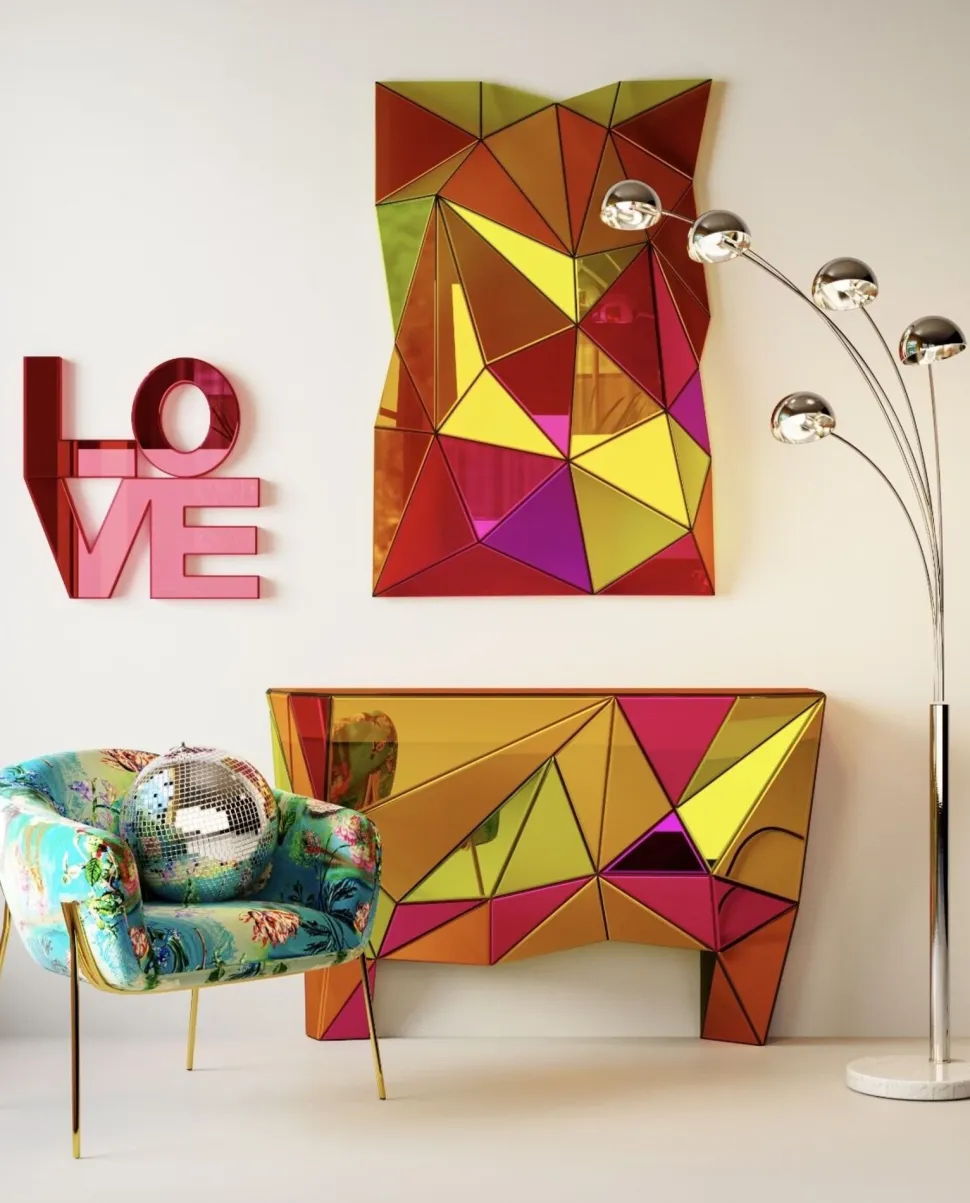 KARE Design Spiegel Prisma Colore 80x120cm Store