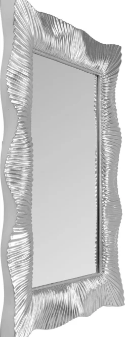 KARE Design Spiegel Wavy Zilver 94x124cm Hot