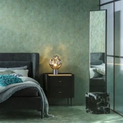 KARE Design Staande Spiegel Hulda Black 46x180cm Fashion
