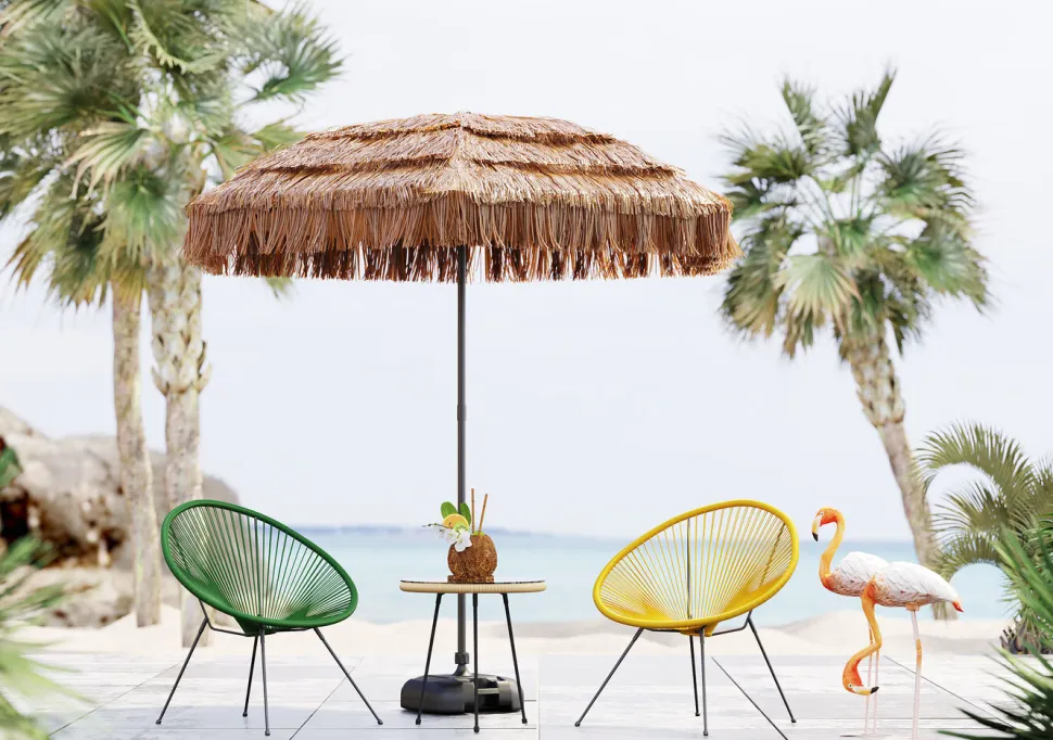 KARE Design Stoel Acapulco Groen New