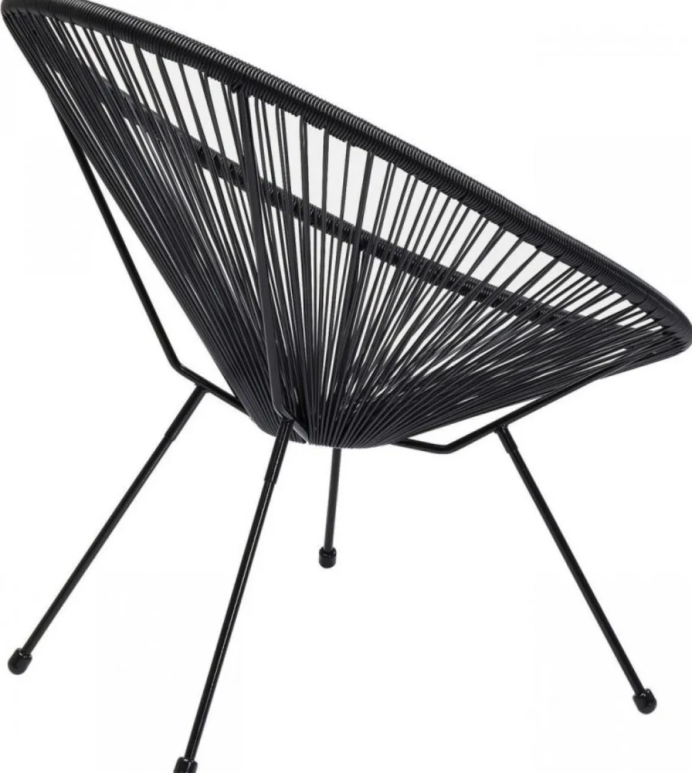 KARE Design Stoel Acapulco Zwart Clearance
