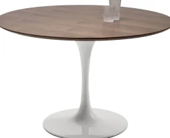 KARE Design Tafelblad Invitation Round Walnut 120cm Discount