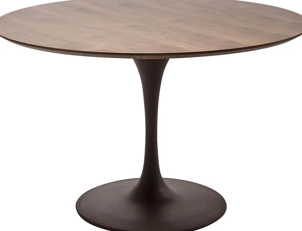 KARE Design Tafelblad Invitation Round Walnut 120cm Discount