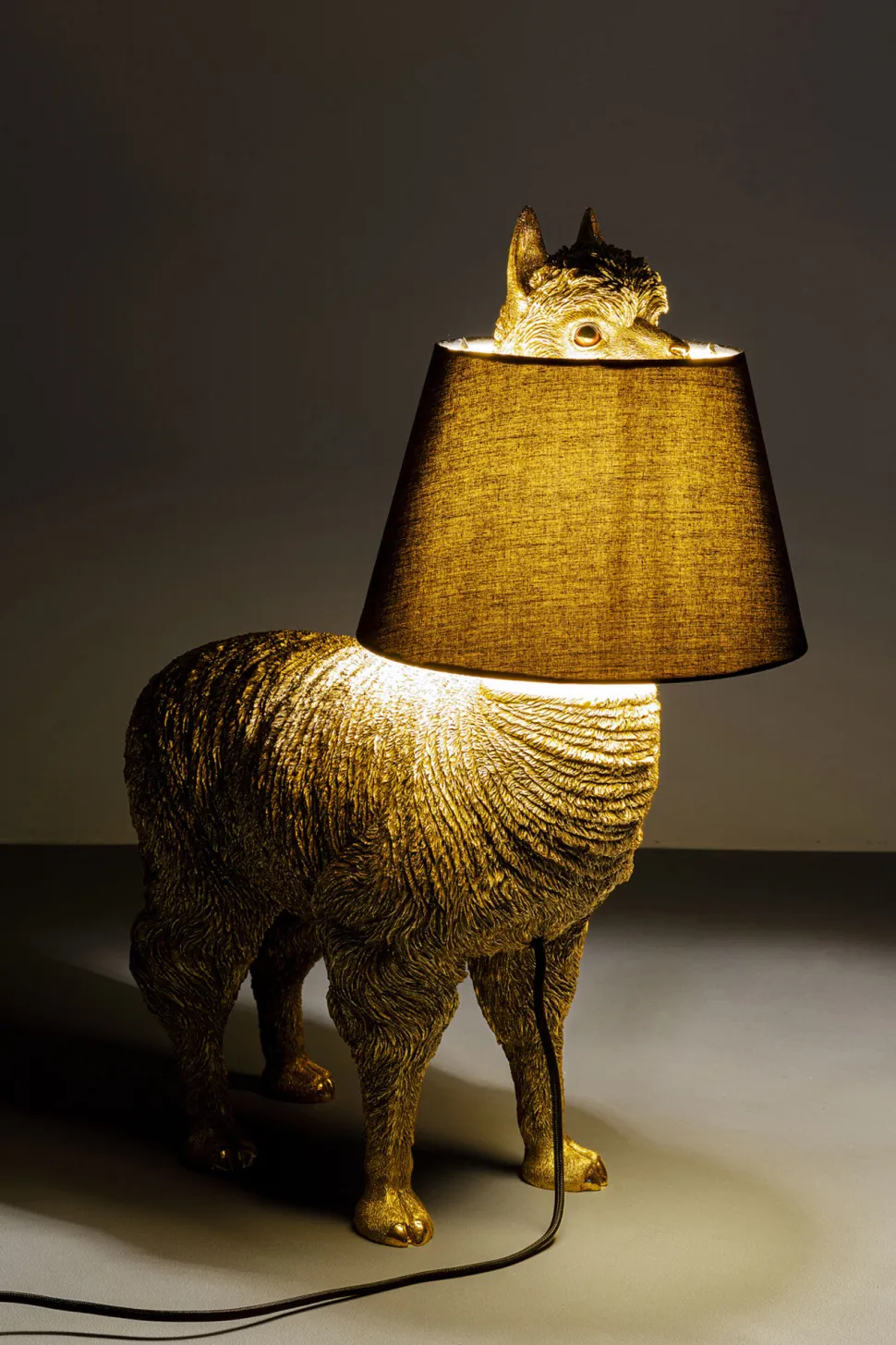 KARE Design Tafellamp Alpaca Gold 59cm Cheap