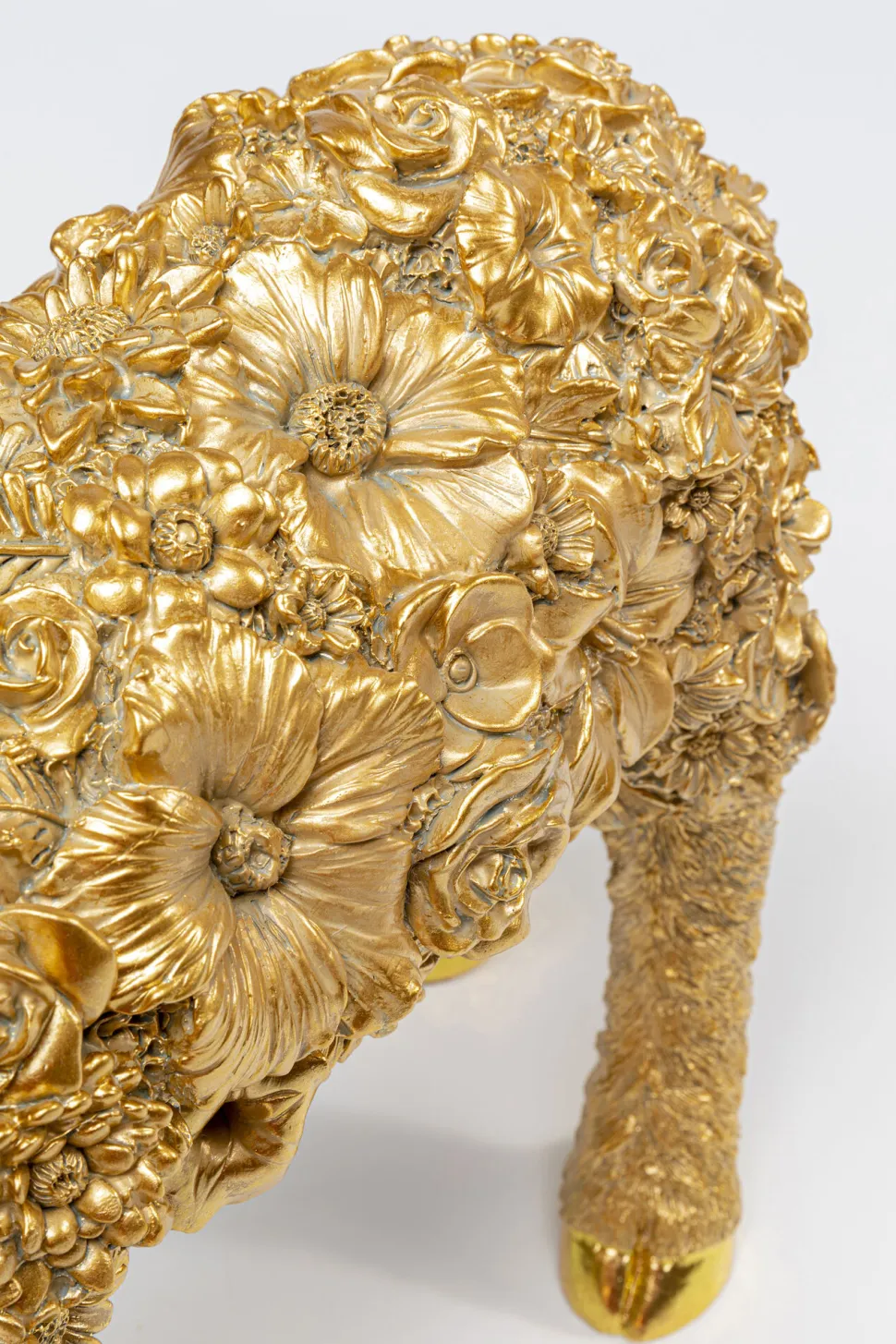 KARE Design Tafellamp Animal Flower Sheep Gold 36cm Fashion