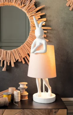 KARE Design Tafellamp Animal Konijn Wit 68cm Sale