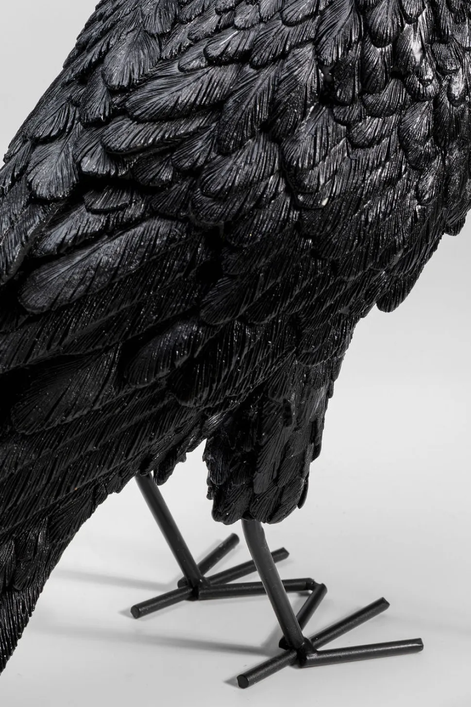 KARE Design Tafellamp Animal Kraai Mat Zwart Outlet