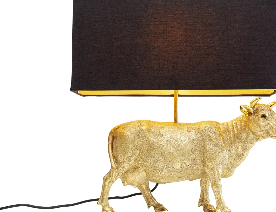 KARE Design Tafellamp Cow Gold 52cm Best