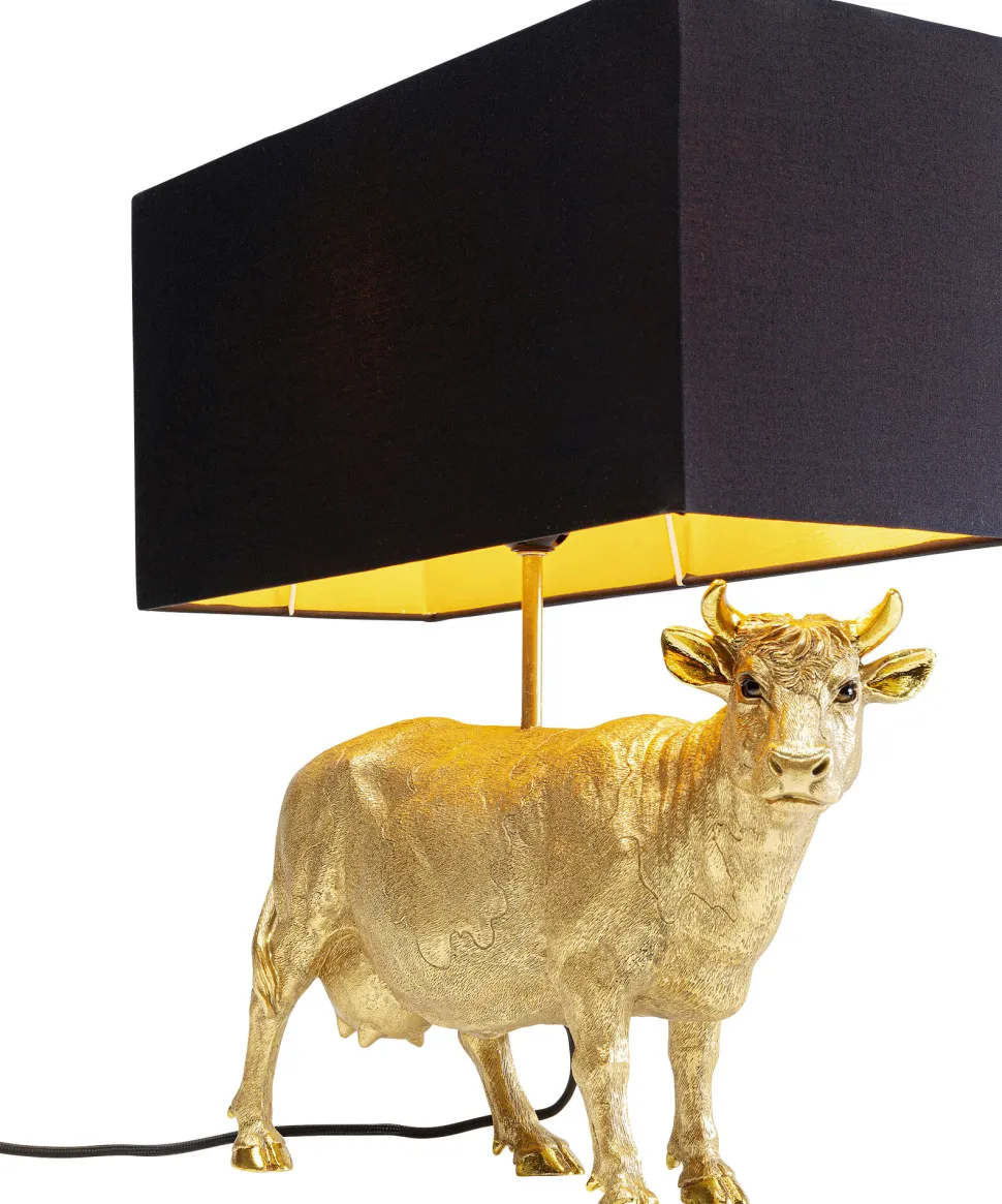 KARE Design Tafellamp Cow Gold 52cm Best