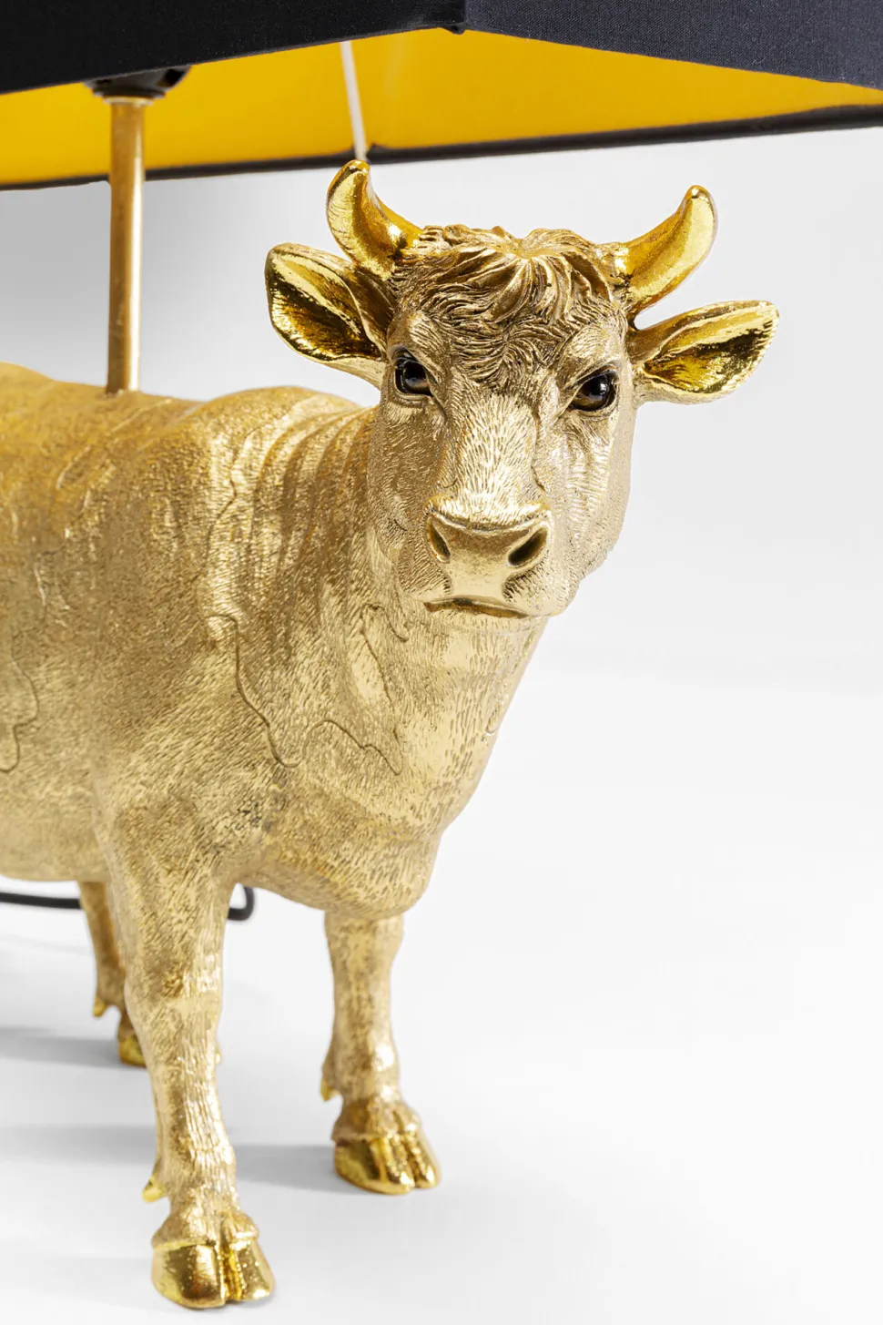 KARE Design Tafellamp Cow Gold 52cm Best