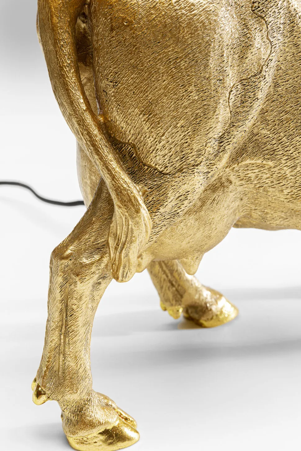 KARE Design Tafellamp Cow Gold 52cm Best