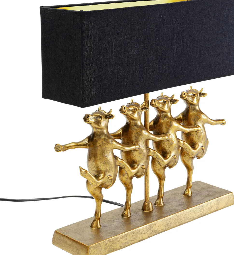 KARE Design Tafellamp Dancing Cows Zwart Discount