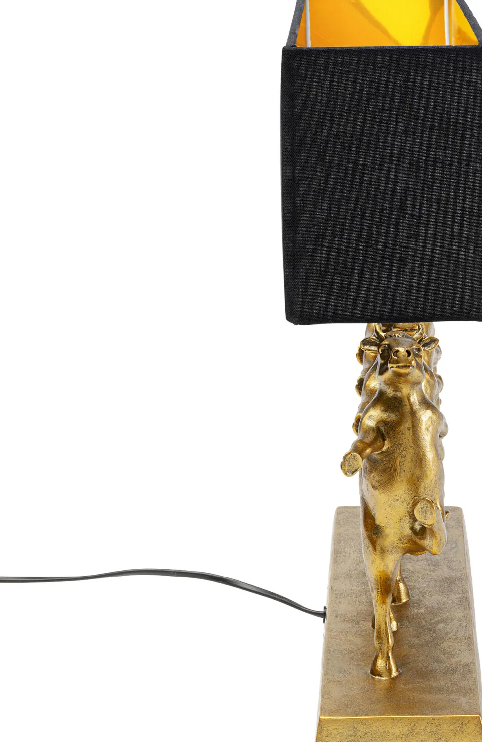 KARE Design Tafellamp Dancing Cows Zwart Discount