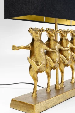 KARE Design Tafellamp Dancing Cows Zwart Discount