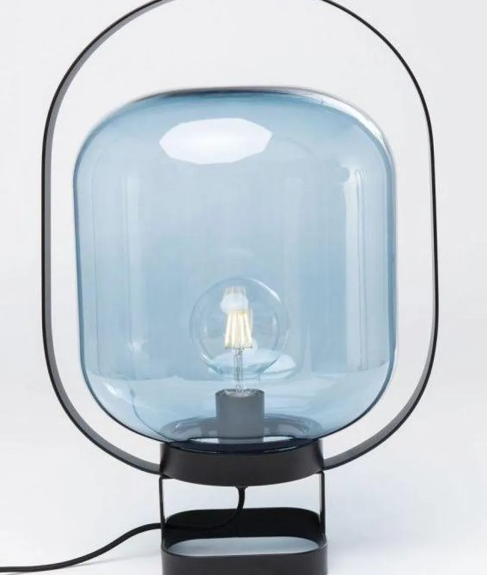 KARE Design Tafellamp Jupiter Blue-Black Hot