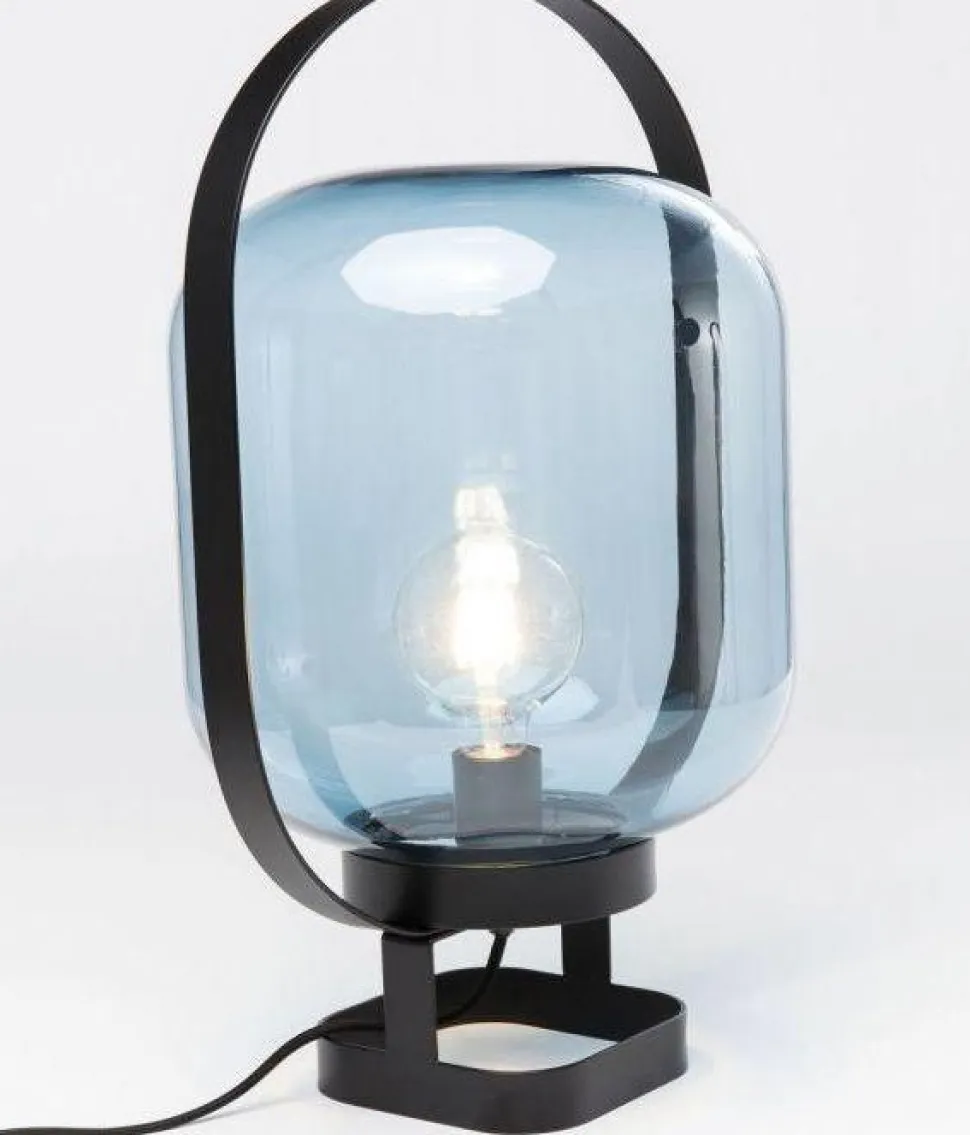 KARE Design Tafellamp Jupiter Blue-Black Hot