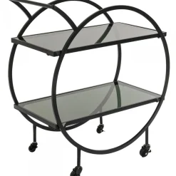 KARE Design Trolley Loft Zwart Flash Sale