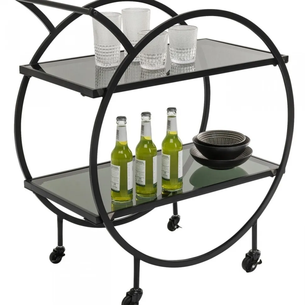 KARE Design Trolley Loft Zwart Flash Sale