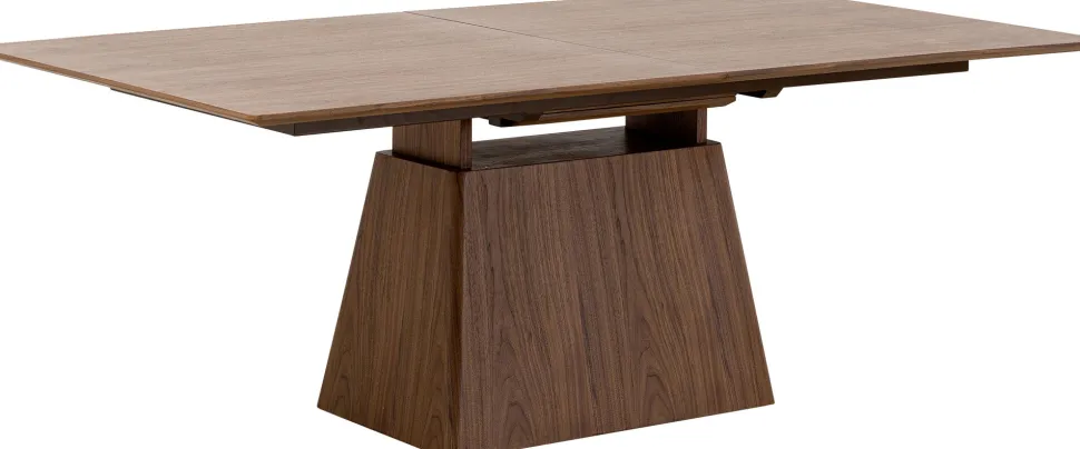 KARE Design Uitschuifbare Eettafel Benvenuto Walnut 200(50)x110cm Store