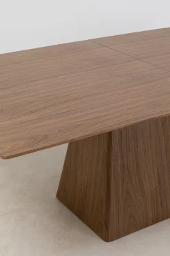 KARE Design Uitschuifbare Eettafel Benvenuto Walnut 200(50)x110cm Store