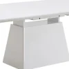 KARE Design Uitschuifbare Eettafel Benvenuto White 200(50)x110cm Cheap