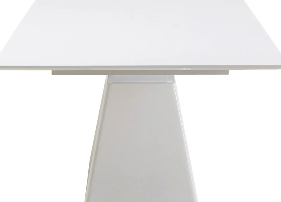 KARE Design Uitschuifbare Eettafel Benvenuto White 200(50)x110cm Cheap
