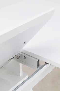 KARE Design Uitschuifbare Eettafel Benvenuto White 200(50)x110cm Cheap