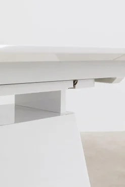 KARE Design Uitschuifbare Eettafel Benvenuto White 200(50)x110cm Cheap
