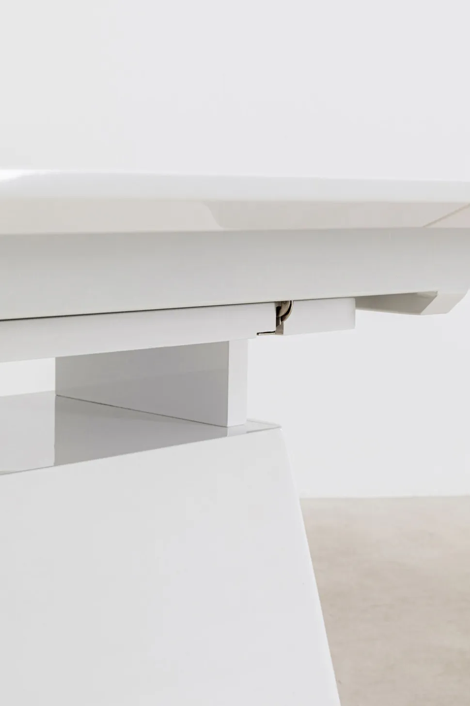 KARE Design Uitschuifbare Eettafel Benvenuto White 200(50)x110cm Cheap