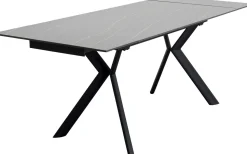 KARE Design Uitschuifbare Eettafel Xenia Black 140(30+30)x80cm Best