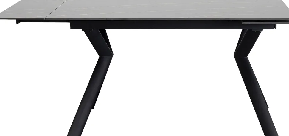 KARE Design Uitschuifbare Eettafel Xenia Black 140(30+30)x80cm Best