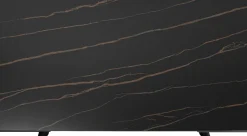 KARE Design Uitschuifbare Eettafel Xenia Black 140(30+30)x80cm Best