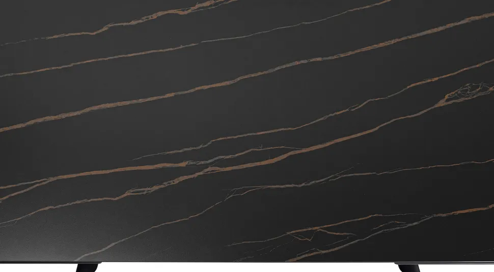 KARE Design Uitschuifbare Eettafel Xenia Black 140(30+30)x80cm Best