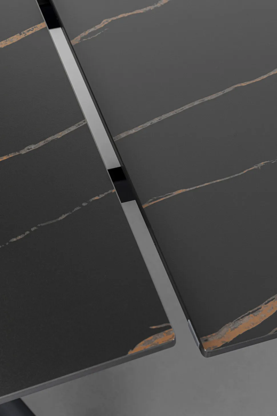 KARE Design Uitschuifbare Eettafel Xenia Black 140(30+30)x80cm Best