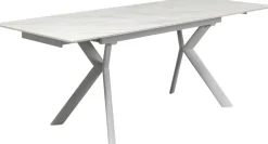 KARE Design Uitschuifbare Tafel Xenia White 140(+30+30)x80cm Store