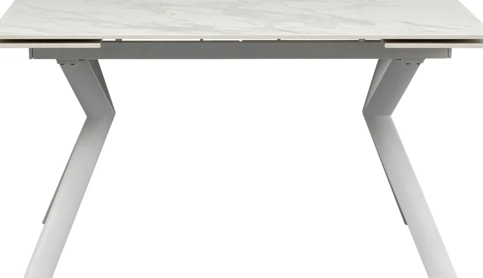 KARE Design Uitschuifbare Tafel Xenia White 140(+30+30)x80cm Store