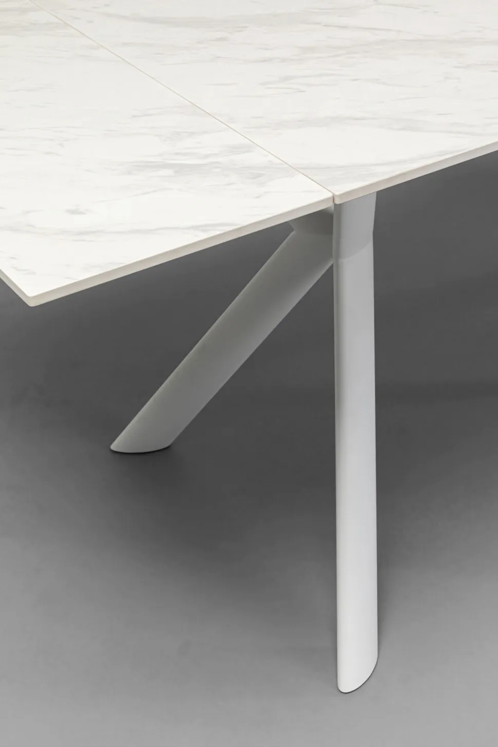 KARE Design Uitschuifbare Tafel Xenia White 140(+30+30)x80cm Store