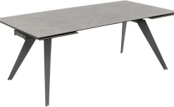 KARE Design Uitschuiftafel Amsterdam Donker 200(45+45)x100cm Flash Sale