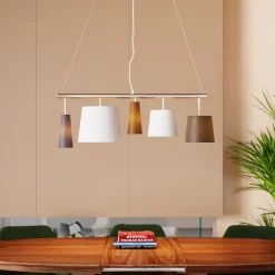 KARE Design Uitschuiftafel Benvenuto Walnoot 200(50)x110cm Fashion