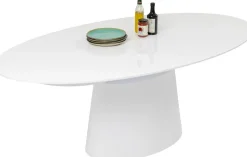 KARE Design Uitschuiftafel Benvenuto Wit 200(50)x110cm Fashion