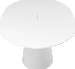 KARE Design Uitschuiftafel Benvenuto Wit 200(50)x110cm Fashion