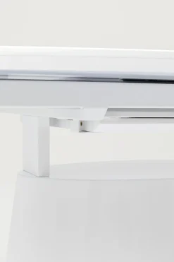 KARE Design Uitschuiftafel Benvenuto Wit 200(50)x110cm Fashion