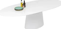 KARE Design Uitschuiftafel Benvenuto Wit 200(50)x110cm Fashion