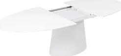 KARE Design Uitschuiftafel Benvenuto Wit 200(50)x110cm Fashion